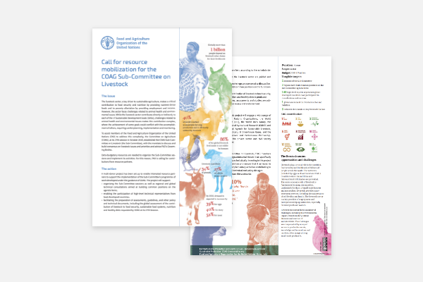 Call for resource mobilization COAG Livestock